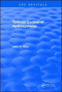 Cover of the book Optimal Control of Hydrosystems