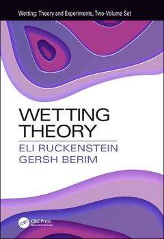 Couverture de l’ouvrage Wetting Theory