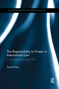 Couverture de l’ouvrage The Responsibility to Protect in International Law
