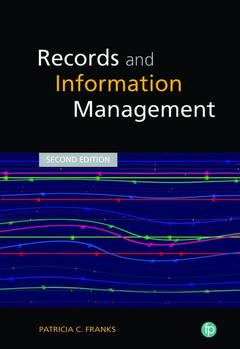 Couverture de l’ouvrage Records and Information Management