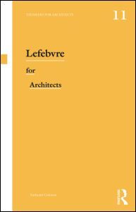 Cover of the book Lefebvre for Architects