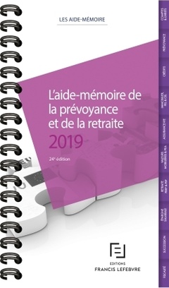 Cover of the book L'aide-mémoire de la prévoyance et de la retraite