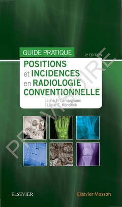 Cover of the book Positions et incidences en radiologie conventionnelle
