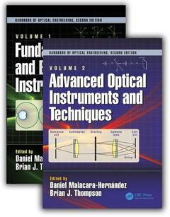 Couverture de l’ouvrage Handbook of Optical Engineering, Second Edition, Two Volume Set