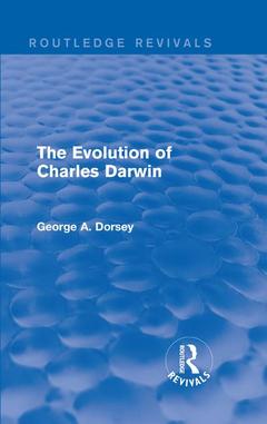 Couverture de l’ouvrage The Evolution of Charles Darwin