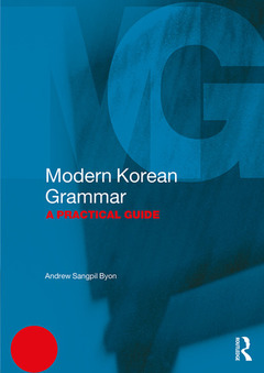 Couverture de l’ouvrage Modern Korean Grammar