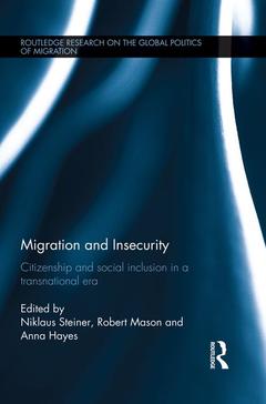 Couverture de l’ouvrage Migration and Insecurity