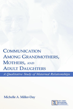 Couverture de l’ouvrage Communication Among Grandmothers, Mothers, and Adult Daughters