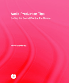 Couverture de l’ouvrage Audio Production Tips
