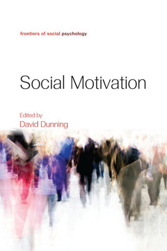 Couverture de l’ouvrage Social Motivation