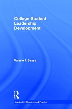 Couverture de l’ouvrage College Student Leadership Development