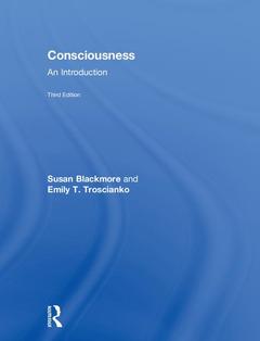 Couverture de l’ouvrage Consciousness