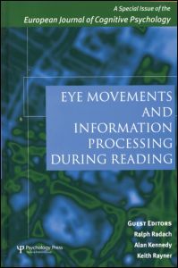 Cover of the book Eye Movements and Information Processing During Reading (Special Issue of the European Journal of Cognitive Psychology