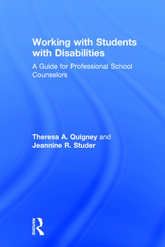 Couverture de l’ouvrage Working with Students with Disabilities