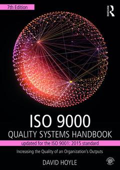 Cover of the book ISO 9000 Quality Systems Handbook-updated for the ISO 9001: 2015 standard