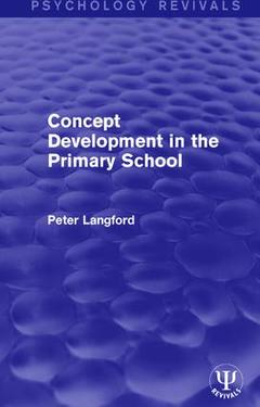 Couverture de l’ouvrage Concept Development in the Primary School