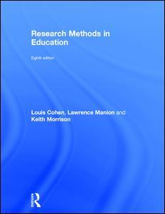 Couverture de l’ouvrage Research Methods in Education