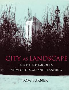 Couverture de l’ouvrage City as Landscape