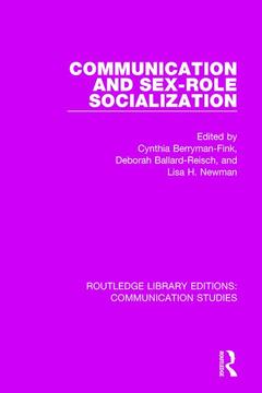Cover of the book Communication and Sex-role Socialization