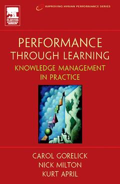 Couverture de l’ouvrage Performance Through Learning