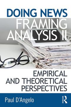 Couverture de l’ouvrage Doing News Framing Analysis II