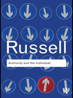 Cover of the book Authority and the Individual