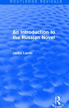 Couverture de l’ouvrage An Introduction to the Russian Novel