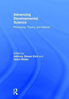 Couverture de l’ouvrage Advancing Developmental Science