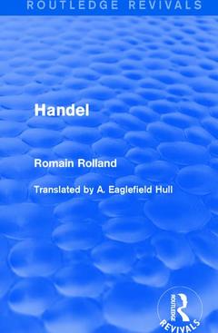 Couverture de l’ouvrage Handel