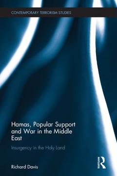 Cover of the book Hamas, Popular Support and War in the Middle East