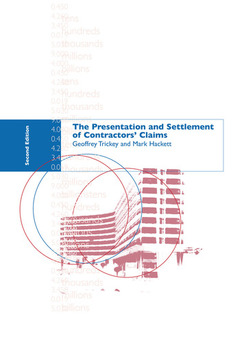 Couverture de l’ouvrage The Presentation and Settlement of Contractors' Claims - E2