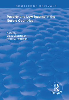 Couverture de l’ouvrage Poverty and Low Income in the Nordic Countries