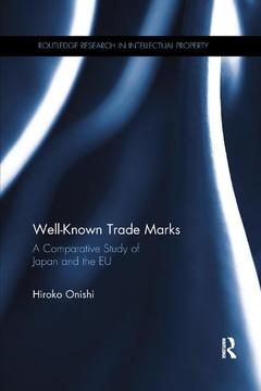 Cover of the book Well-Known Trade Marks