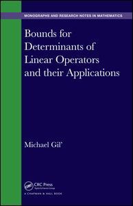 Couverture de l’ouvrage Bounds for Determinants of Linear Operators and their Applications