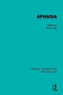 Cover of the book Aphasia