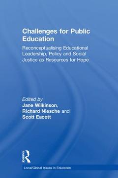 Couverture de l’ouvrage Challenges for Public Education
