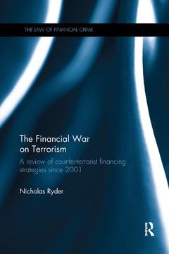 Couverture de l’ouvrage The Financial War on Terrorism