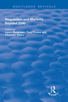 Couverture de l’ouvrage Regulation and Markets Beyond 2000