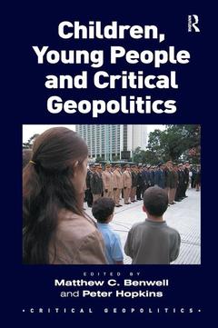 Couverture de l’ouvrage Children, Young People and Critical Geopolitics