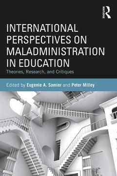 Couverture de l’ouvrage International Perspectives on Maladministration in Education