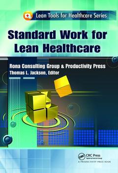 Couverture de l’ouvrage Standard Work for Lean Healthcare