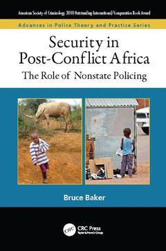 Couverture de l’ouvrage Security in Post-Conflict Africa