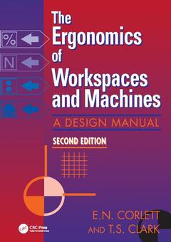 Couverture de l’ouvrage The Ergonomics Of Workspaces And Machines