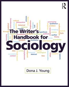 Cover of the book The Writer’s Handbook for Sociology