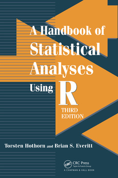 Couverture de l’ouvrage A Handbook of Statistical Analyses using R