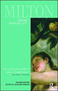 Couverture de l’ouvrage Milton: Paradise Lost