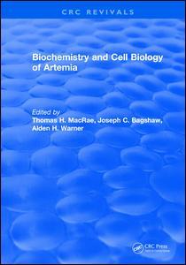 Couverture de l’ouvrage Biochemistry and Cell Biology of Artemia
