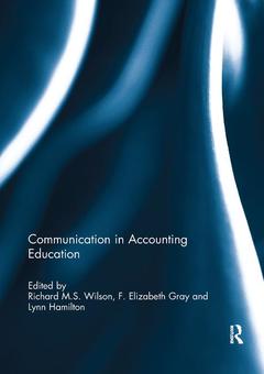 Couverture de l’ouvrage Communication in Accounting Education
