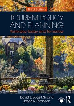 Cover of the book Tourism Policy and Planning