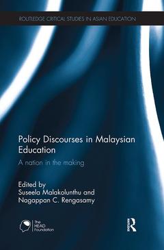 Couverture de l’ouvrage Policy Discourses in Malaysian Education